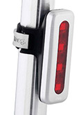 Knog Blinder 4VP silver rear bike light