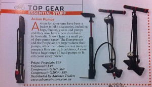 axiom bike pump