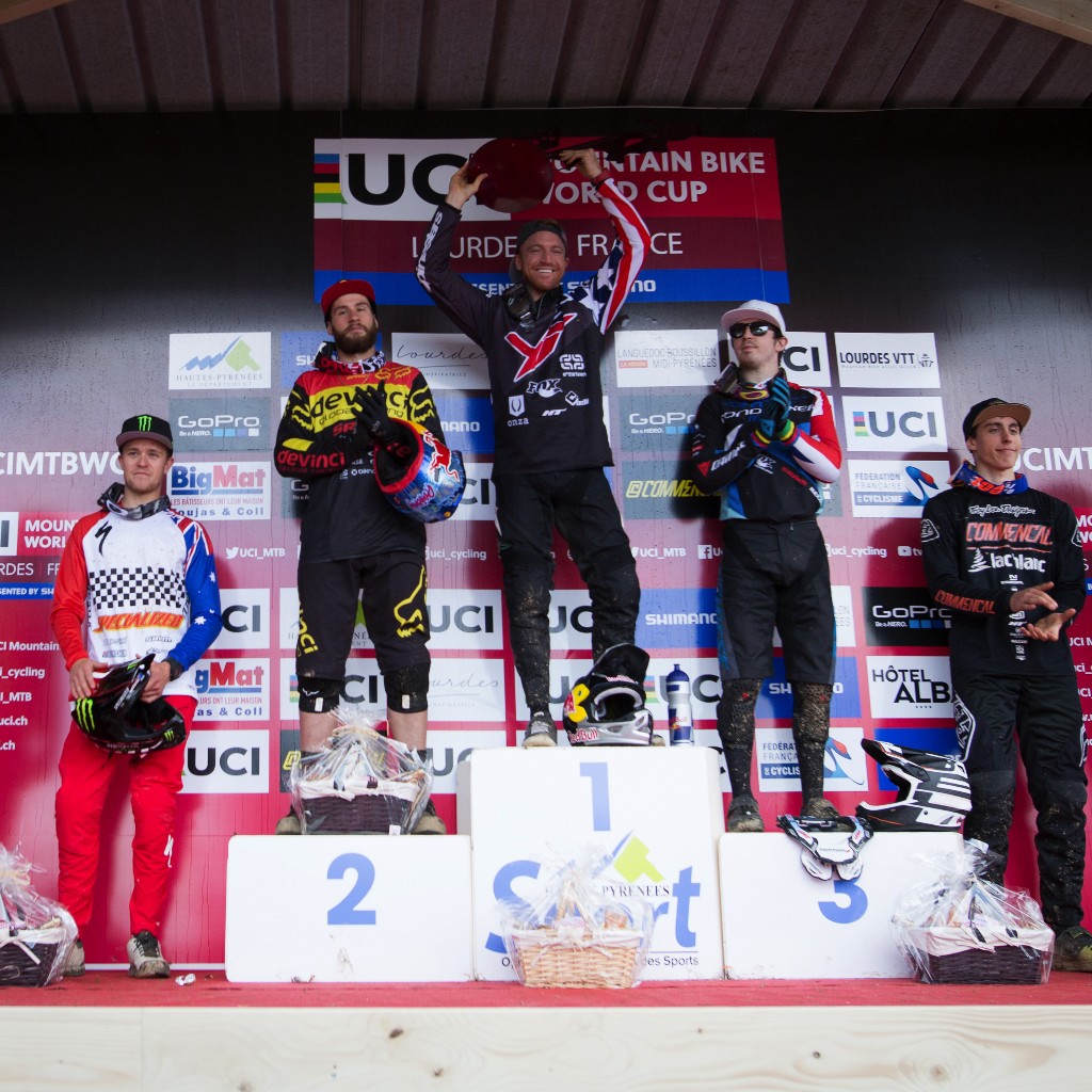 Arron Gwin wins withj LG1R E-13 components 